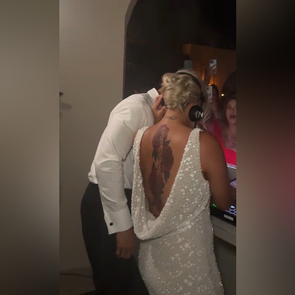 Meshki Louanne Daisy Beaded Mini Dress - Picture 7 of 9